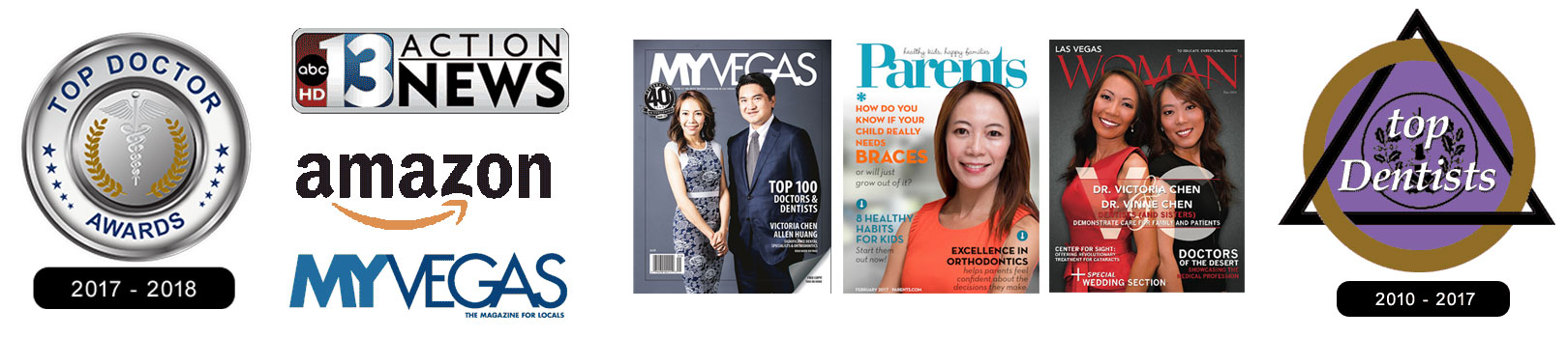 SDS Dental in the media - logos